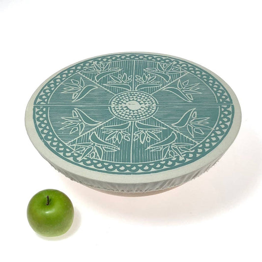 Safari Print Dish and Bowl Cover - Extra Large