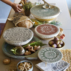 Safari Print Dish and Bowl Cover | Set of 4