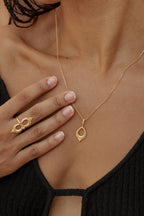Nalini Necklace | 22k Gold Plated 