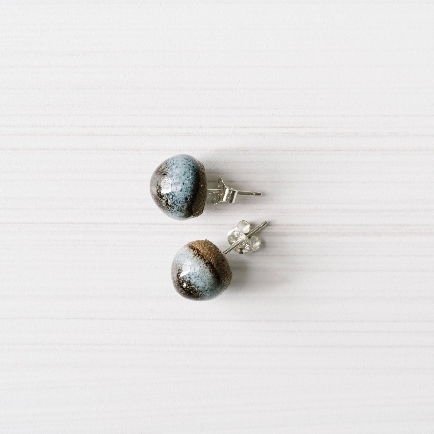 Ink Acorn Studs