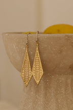 Izara Earrings | Brass 