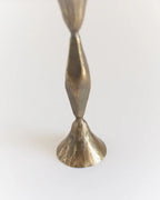 High Diamond Hand-Forged Iron Candle Stand