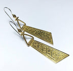Zahi Earrings | Brass