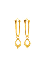 Nalini Hoops | 22k Gold Plated 