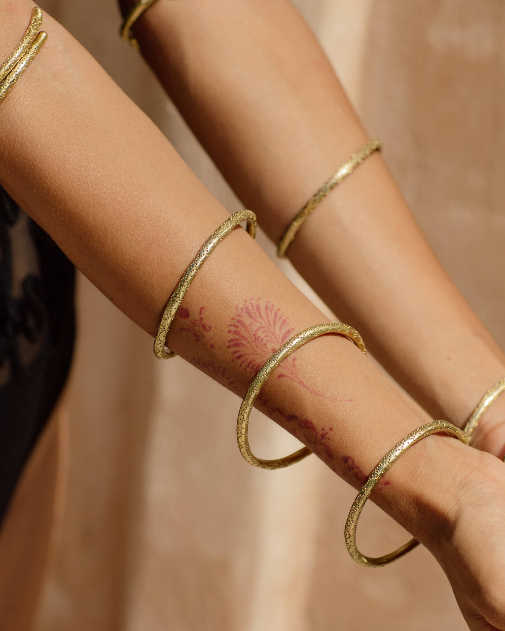 Shivani Bangle Set | Brass