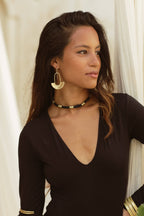 Khani Earrings| Brass