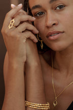 Nalini Necklace | 22k Gold Plated 