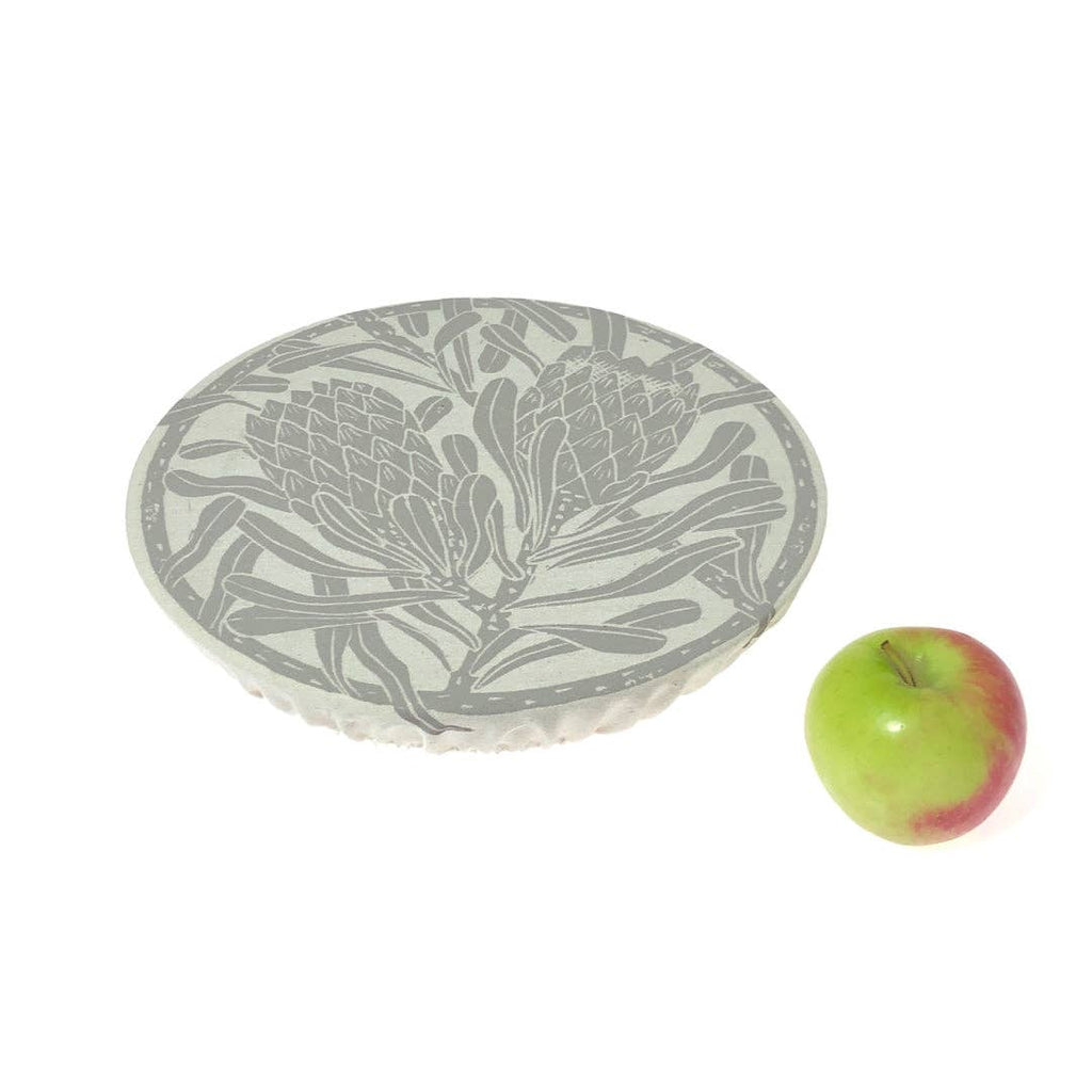 Protea Print Dish and Bowl Cover | Medium