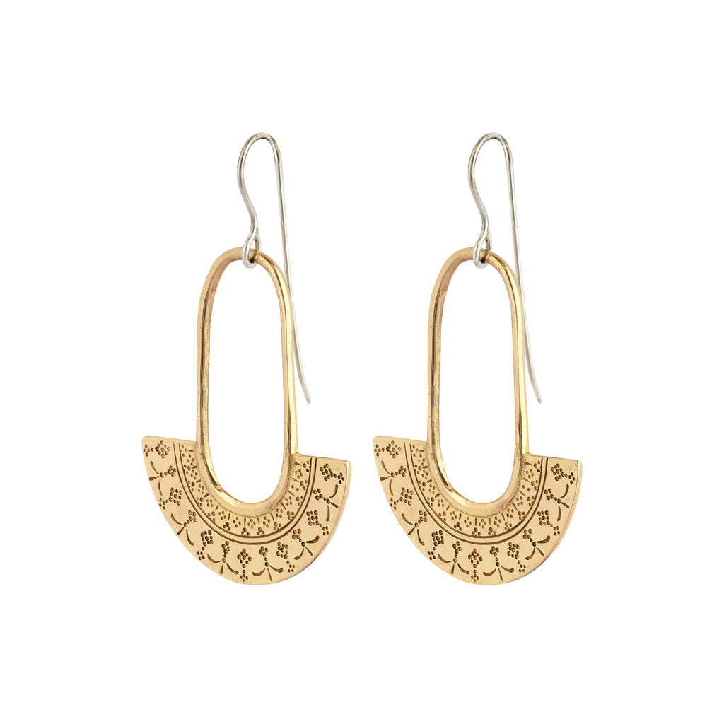 Khani Earrings| Brass