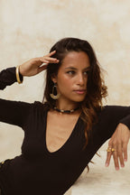 Khani Earrings| Brass