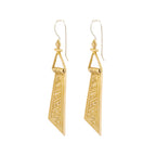 Zahi Earrings | Brass