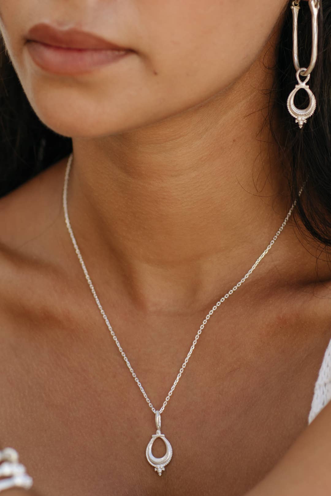 Nalini Necklace | Sterling Silver 