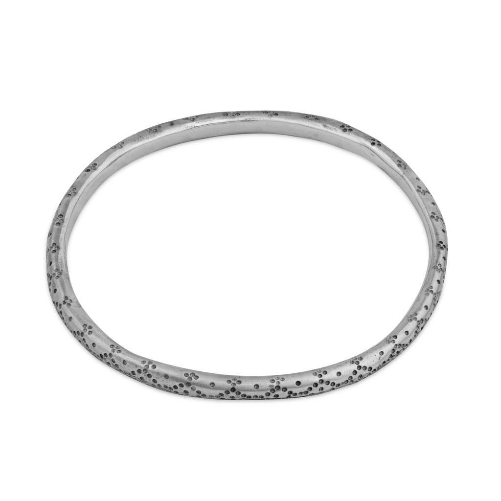 Shivani Bangle Set | White Brass