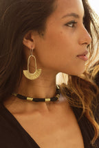Khani Earrings| Brass