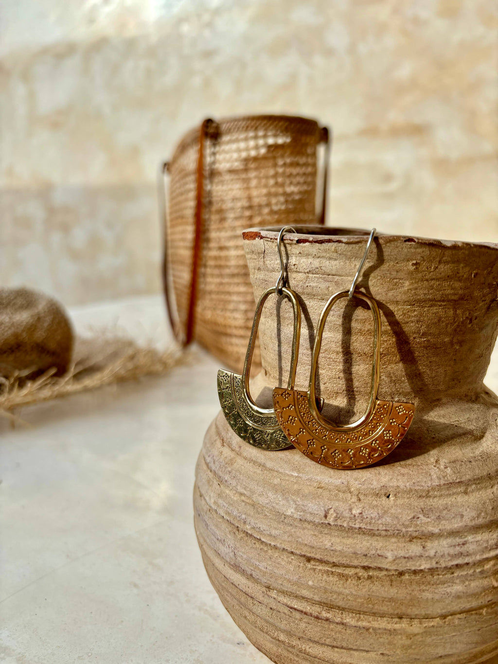 Khani Earrings| Brass