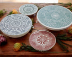 Safari Print Dish and Bowl Cover | Set of 4