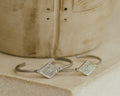 Kya Cuff | White Brass