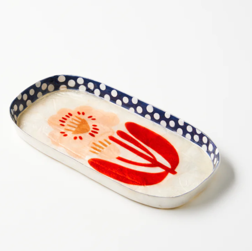Paradis Flower Tray | Pink