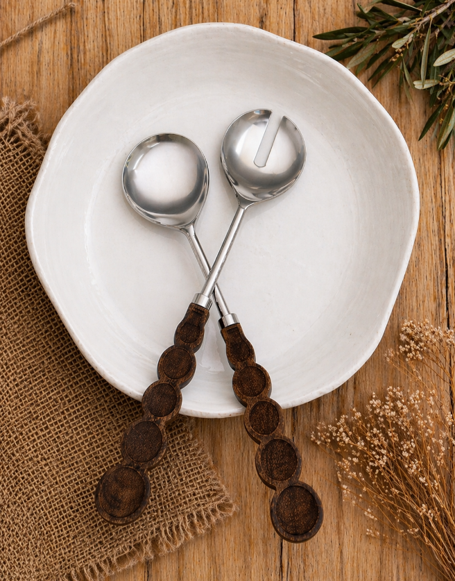 Salad Servers | Silver