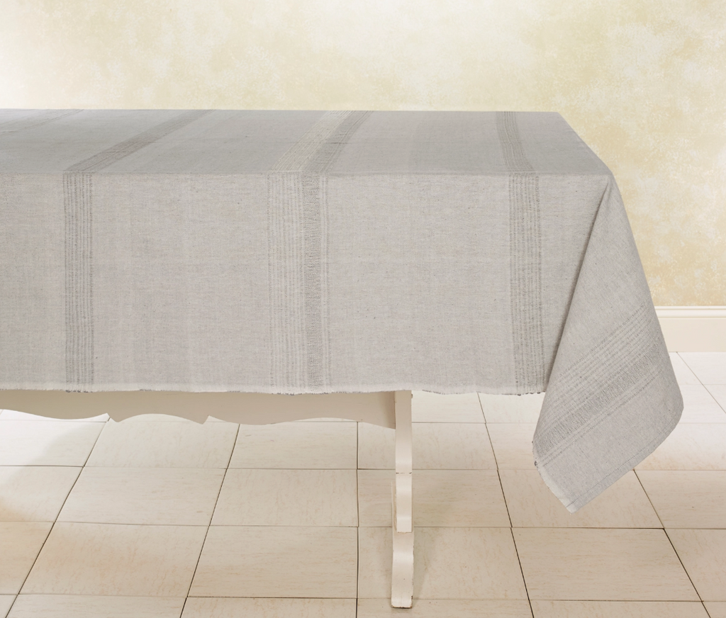 Sea Salt Handwoven Table Cloth