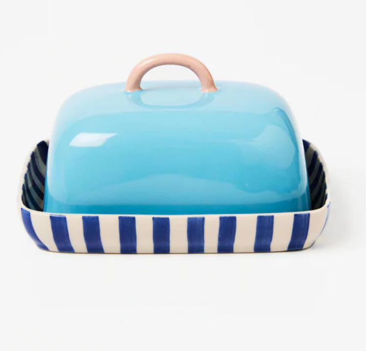 Bloomie Butter Dish | Blue