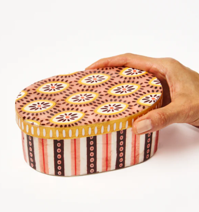 Samira Large Box | Pink Eyes
