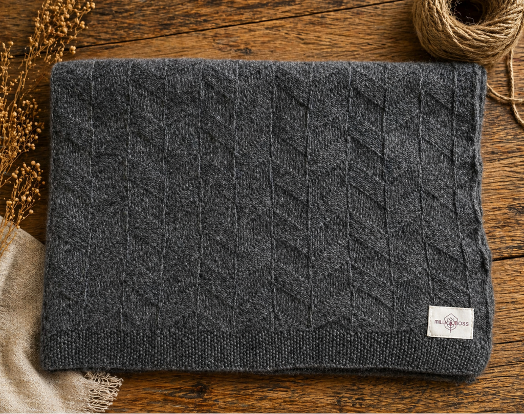 Milly & Moss Pure Cashmere Baby Blanket