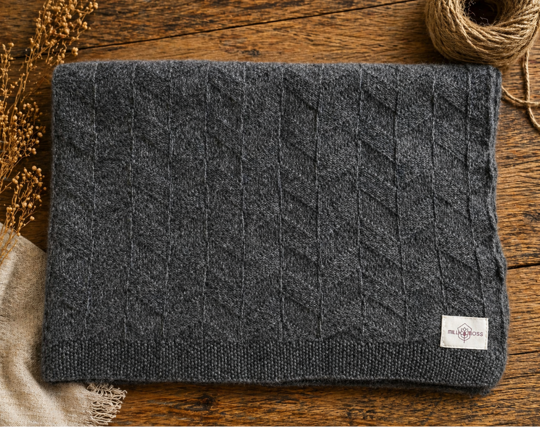 Milly & Moss Pure Cashmere Baby Blanket