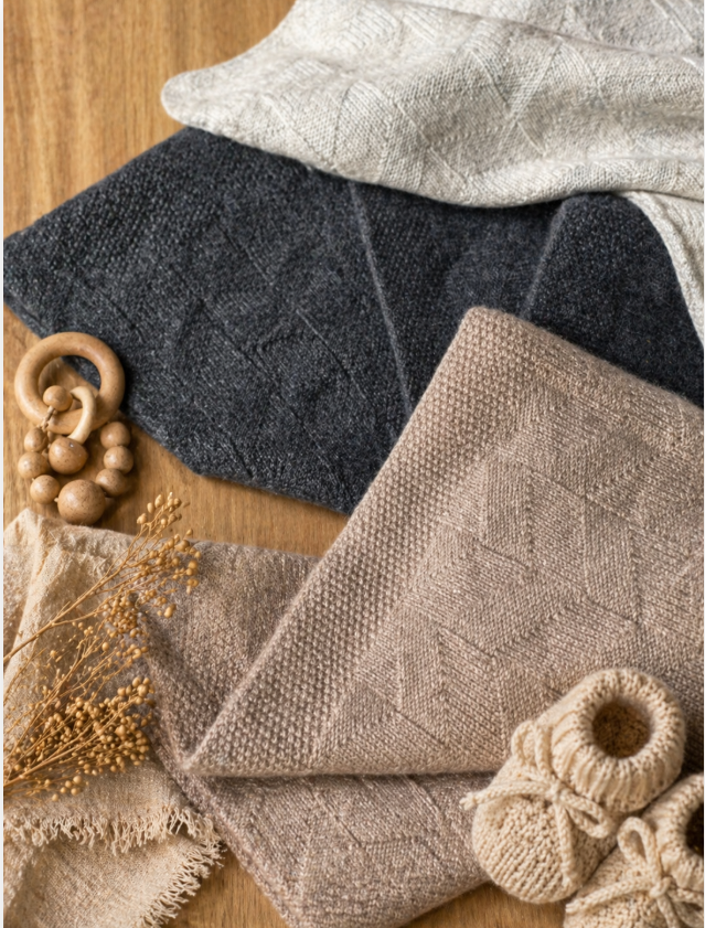 Milly & Moss Pure Cashmere Baby Blanket