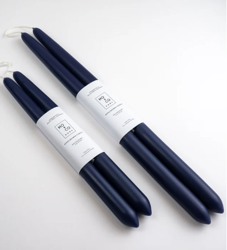 beeswax dipped taper candles, 10 inch, all natural handmade"