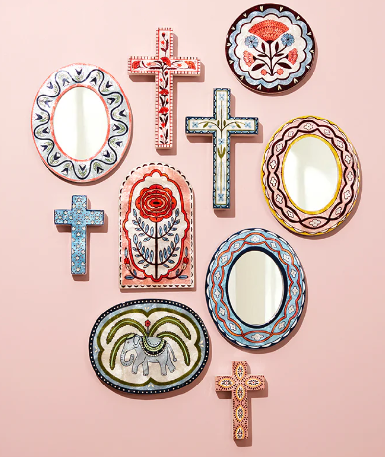 Samira Wall Art | Flower Circle
