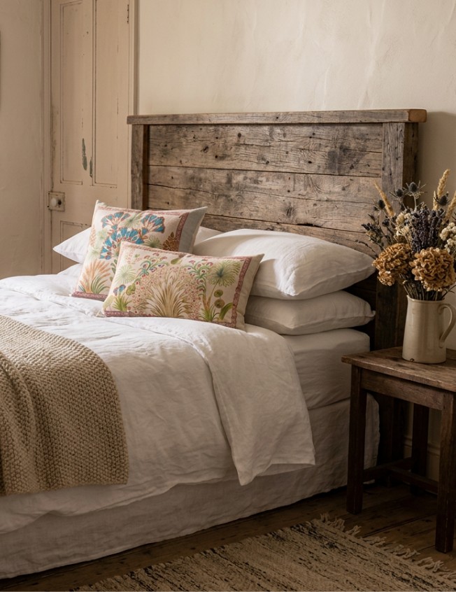 Papyro Decorative Linen Cushion 55x55cm