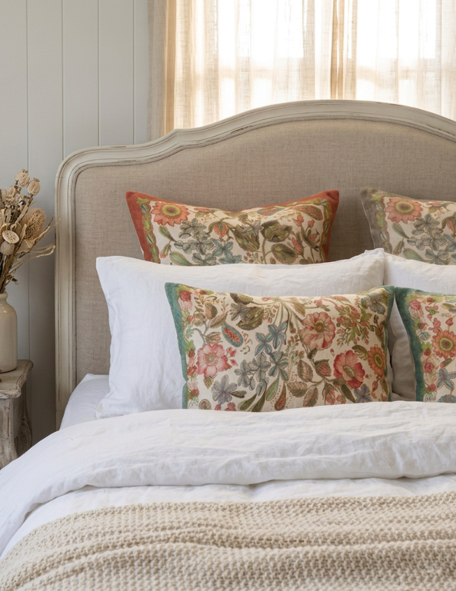 Occtaine Linen Decorative Cushion