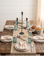 Hand Forged Iron Candelabra