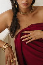 Najma Bangle Set | Brass 