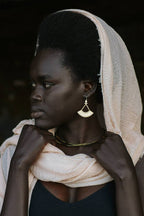 Sienna Earrings | Brass