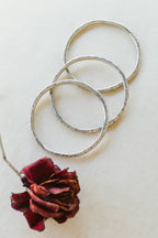 Shivani Bangle Set | White Brass