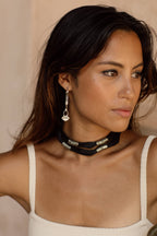 Large Aalia Hoops | Silver Plated