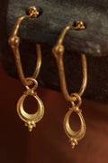 Nalini Hoops | 22k Gold Plated 