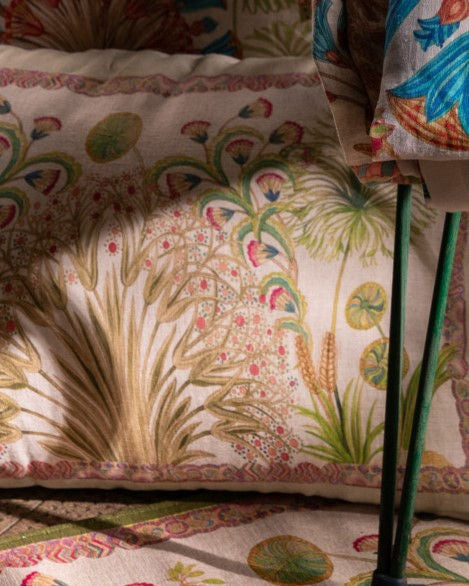 Papyro Decorative Linen Cushion 55x55cm