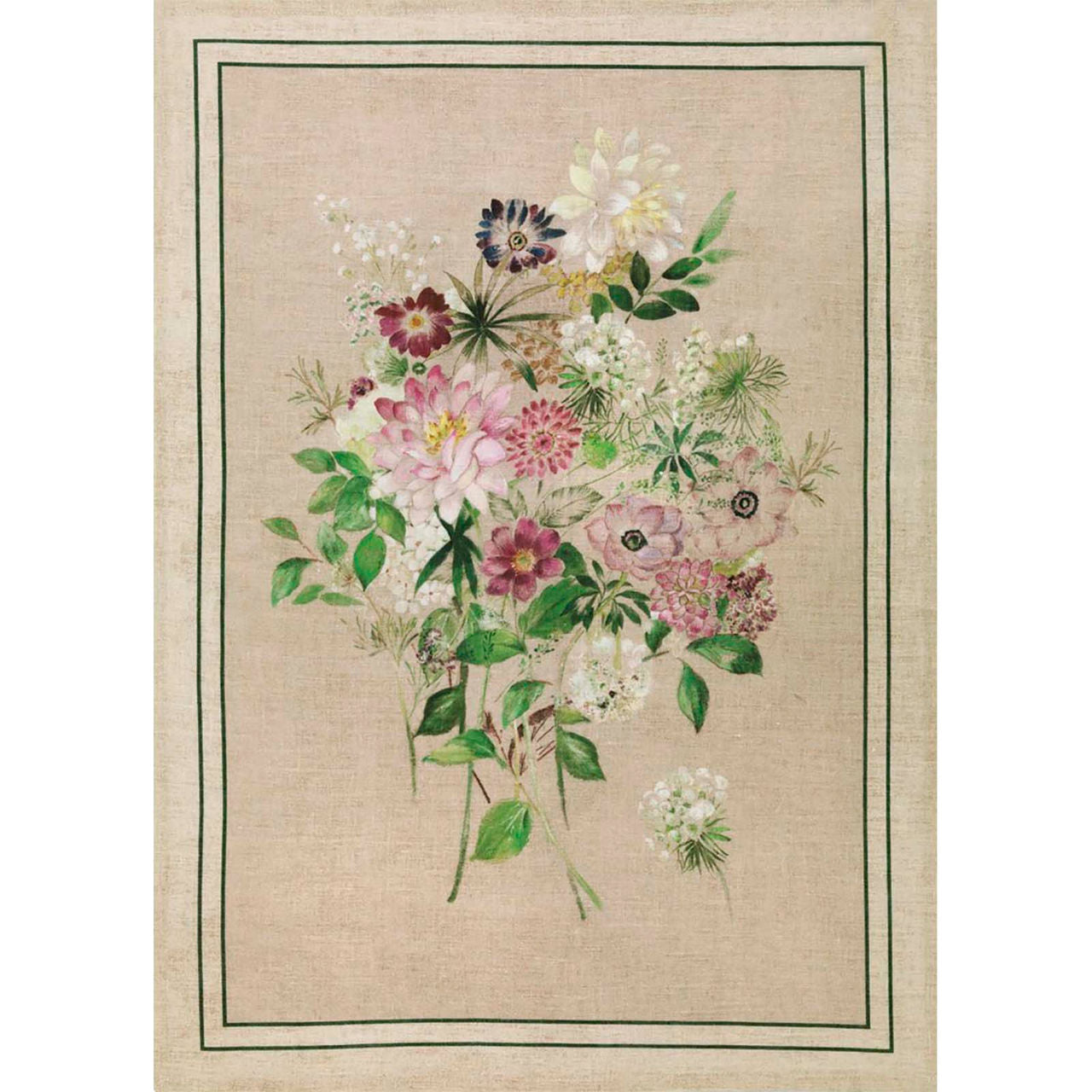 La Vie En Rose Printed Kitchen Towel