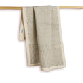 MAKE WAVES - SLATE Kitchen Towel, Hand Block Printed Cotton