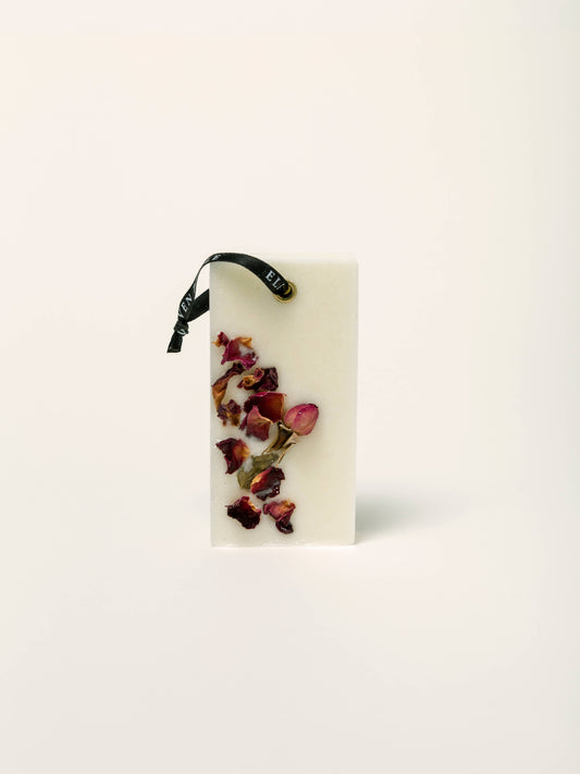 04 Rose Geranium and Vetiver Closet Wax Bar Freshener