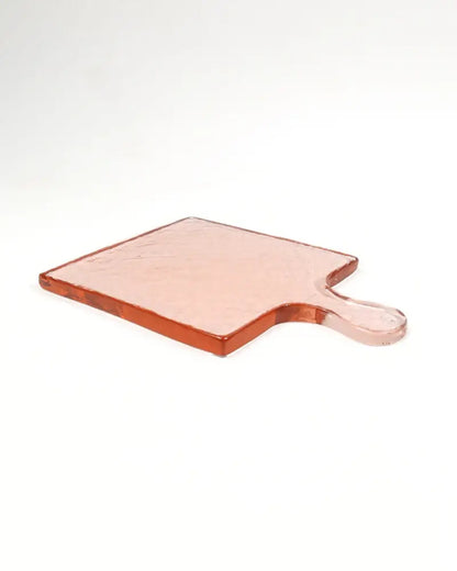 Hammered Glass Square Serving Board