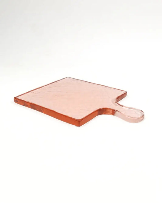 Hammered Glass Square Serving Board