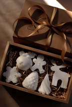 Snowflake Christmas Candle