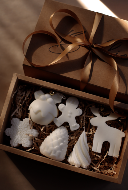 Snowflake Christmas Candle