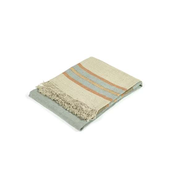 The Belgian Towel Fouta | Multi Stripe